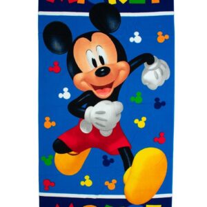 Πετσέτα Θαλάσσης Quick Dry Disney Home Mickey 178 70X140 Dark Blue 100% Microfiber