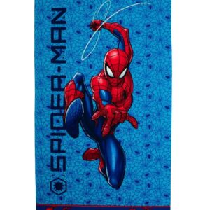 Πετσέτα Θαλάσσης Quick Dry Marvel Spider-Man 208 70X140 Sky Blue 100% Microfiber - Image 1