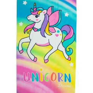 Πετσέτα Θαλάσσης Quick Dry Unicorn 458 70X140 Multi 100% Microfiber
