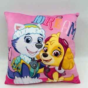 Βελούδινο Μαξιλάρι Nickelodeon Paw Patrol 609 38X38 Pink 100% Velboa