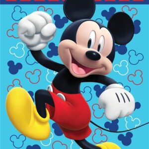Πετσέτα Θαλάσσης Quick Dry Disney Home Mickey 541 70X140 Sky Blue 100% Microfiber