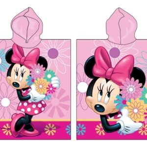 ΠΟΝΤΣΟ ΠΑΡΑΛΙΑΣ DISNEY MINNIE 09 50X115 Digital Print Cotton 100% - Image 1