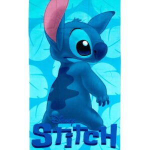 Πετσέτα Θαλάσσης Quick Dry Disney Home Lilo & Stitch 544 70X140 Sky Blue 100% Microfiber