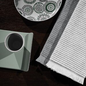 Σετ 2τμχ Πετσέτες Κουζίνας Tissus Silver