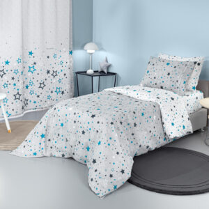 Σετ 3τμχ Παιδικά Σεντόνια Starland Silver με Λάστιχο
