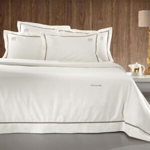 Σετ 3τμχ Παπλωματοθήκη Blend Taupe-Ivory