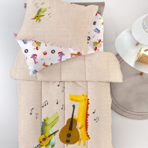 Κουβερλί Band Natural Suede