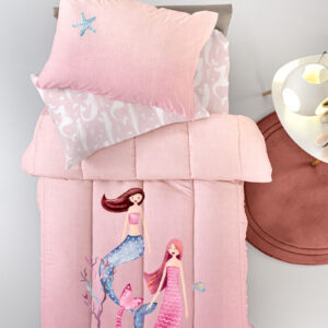 Κουβερλί Merida Pink Suede - Image 1
