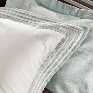 Μαξιλαροθήκες Oxford Linen Ocean
