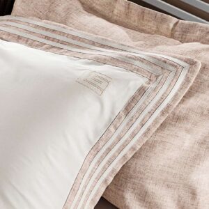 Μαξιλαροθήκες Oxford Linen Old Pink