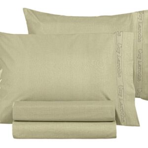 Ζεύγος Μαξιλαροθήκες Color Plus Olive