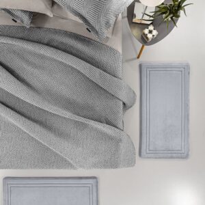 Σετ 2τμχ Χαλί Softy Silver