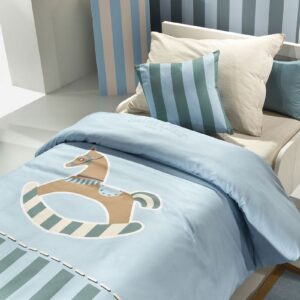 Παπλωματοθήκη Toy Blue Suede