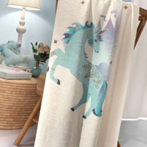 Κουβέρτα Ultrasoft Pinto Aqua