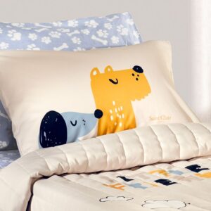 Διακοσμητική Μαξιλαροθήκη Doggy Blue