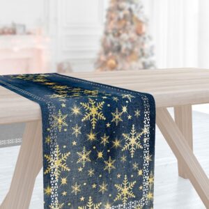Χριστουγεννιάτικη Τραβέρσα 2037 Blue Laser Cut