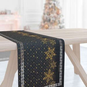 Χριστουγεννιάτικη Τραβέρσα 2031 Anthracite Laser Cut