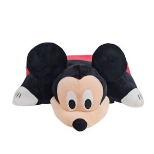 Μαξιλάρι - Λούτρινο 2 σε 1 Disney Home Mickey 87 45X28 Black-Red 100% Polyester - Image 1