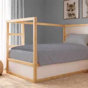 Κουβέρτα Πικέ Μονόχρωμη 325 gr/m² 165x270 Grey 100% Cotton