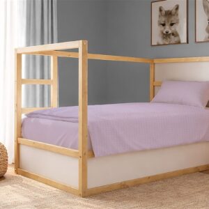 Κουβέρτα Πικέ Μονόχρωμη 325 gr/m² 165x270 Pastel Lilac 100% Cotton