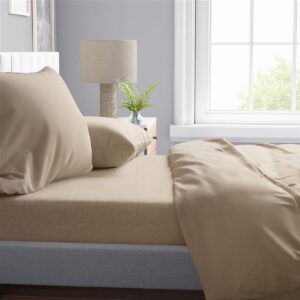Παπλωματοθήκη Solid 502 220X240 Beige 100% Cotton