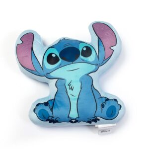 Μαξιλάρι 3D Disney Home Stitch 350 35 cm Sky Blue 100% Velboa