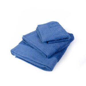 Πετσέτα Πενιέ 500 gr/m² Σετ 3 τεμ 40X60,50X100,80X150 ΜΠΛΕ Cotton 100%
