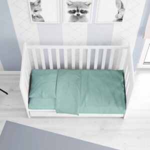 ΠΑΠΛΩΜΑ bebe Solid 497 120X160 Aqua Cotton 100%