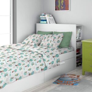 ΠΑΠΛΩΜΑ ΕΜΠΡΙΜΕ kids Reach the stars 192 160X240 Green Cotton 100%
