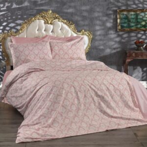 ΠΑΠΛΩΜΑ ΕΜΠΡΙΜΕ 220X240 Οφηλία 277 Pink Cott/Pol 70/30