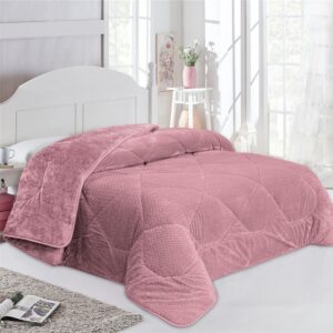 Κουβερτοπάπλωμα Jacquard Waves-Fleece 700 gr/m² 1960 Rotten Apple 160x220 100% Polyester