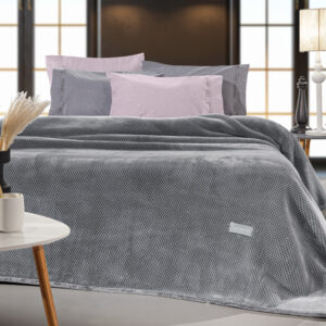 Κουβέρτα Cheval Silver