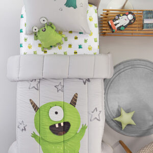 Κουβερλί Monsters Lime Suede