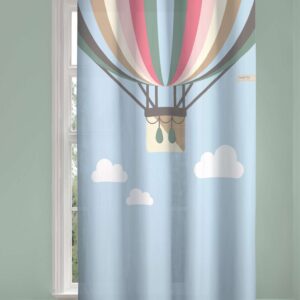 Παιδική & Βρεφική Κουρτίνα Soft-Touch Balloons με Τρουκς