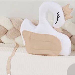 Πάντα Πλεξούδα bebe Wellsoft 40 Μήκος 220 cm White-Beige 100% Polyester